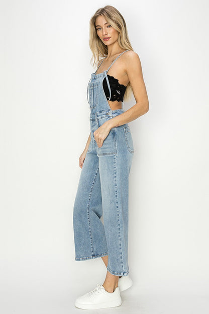Mia Crop Straight Overalls