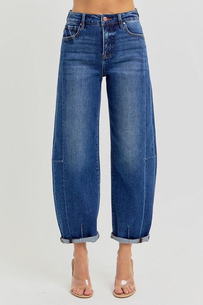 Barrel jeans