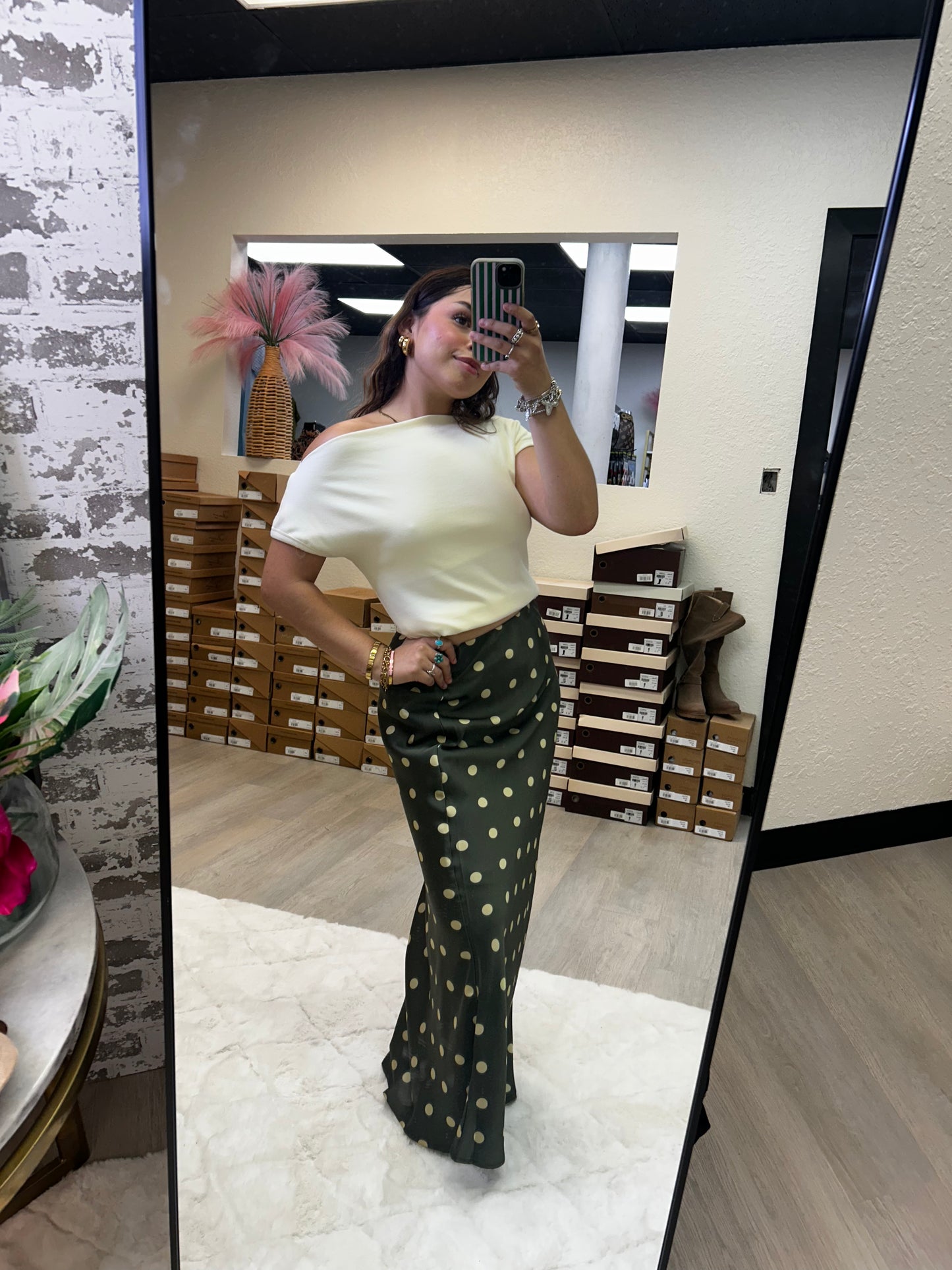 Olivia Polka Dot Skirt