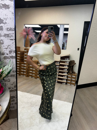 Olivia Polka Dot Skirt