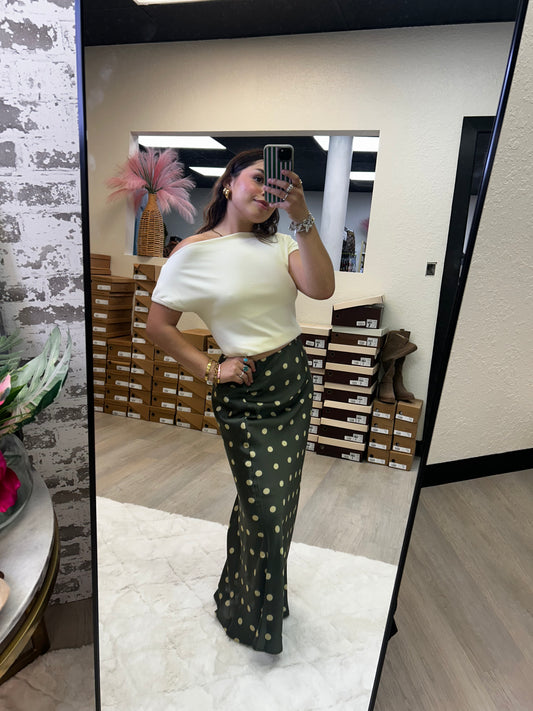 Olivia Polka Dot Skirt