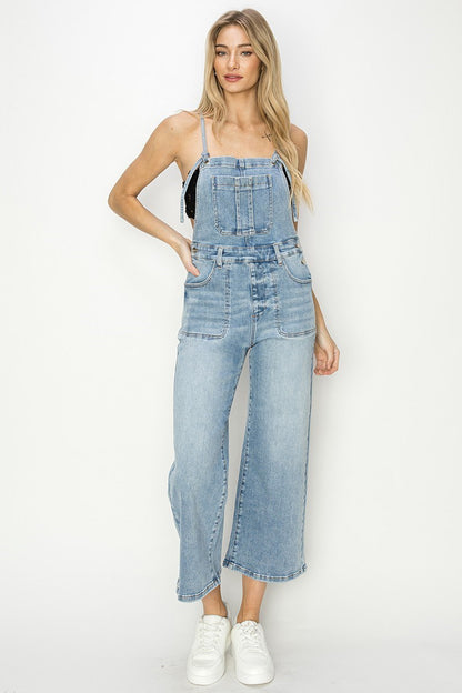 Mia Crop Straight Overalls