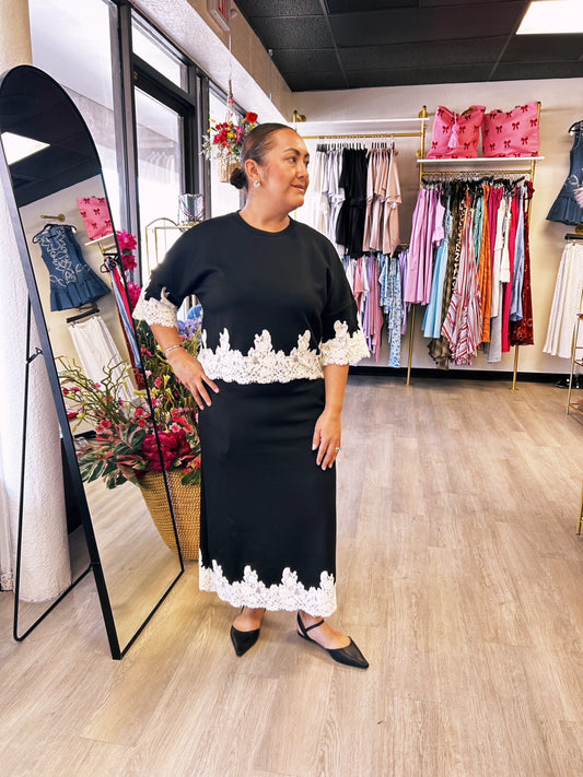 Valeria Skirt and Top Set