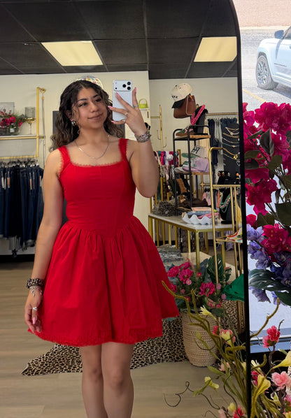 La Cherry mini dress