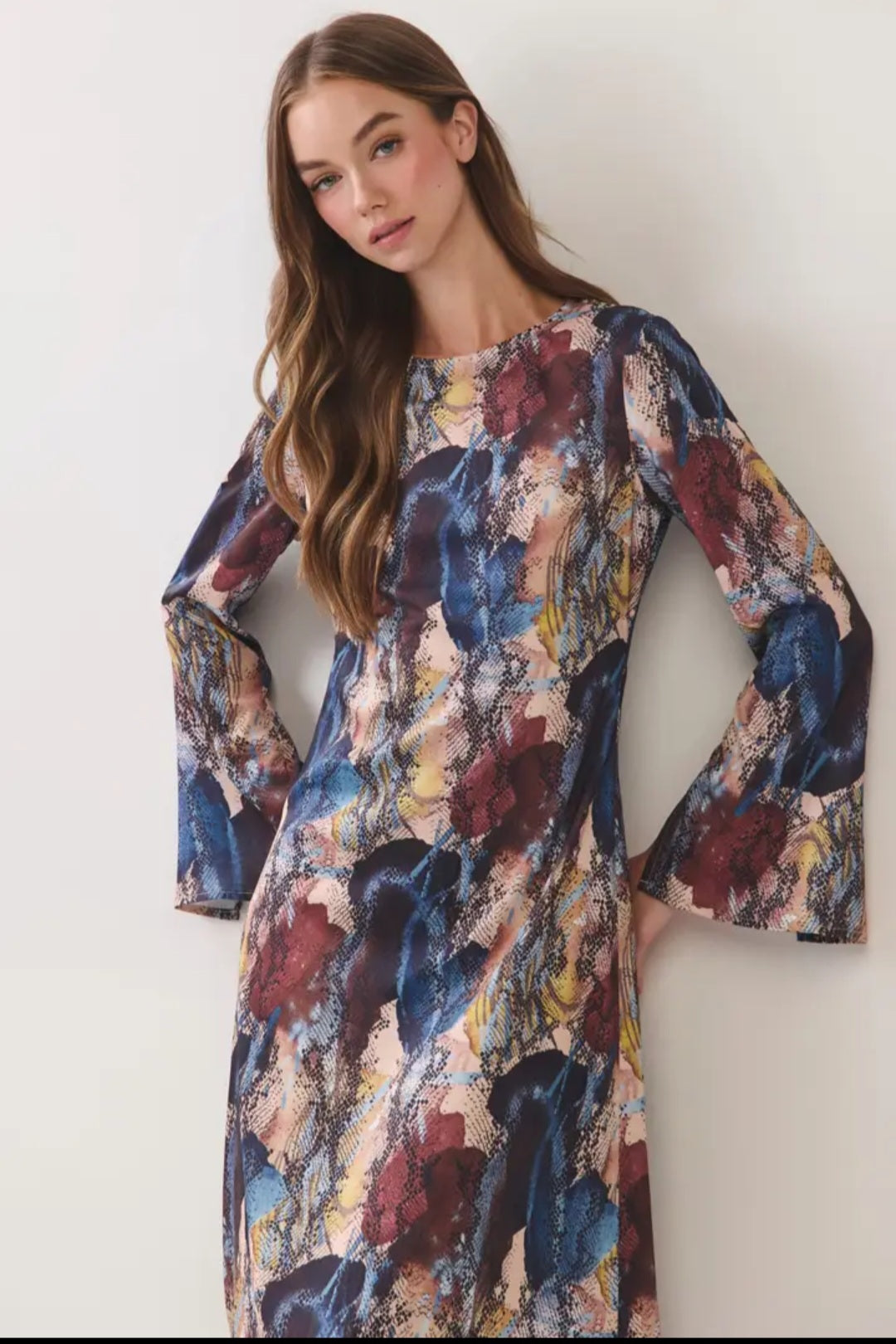 Sienna Snake Dress