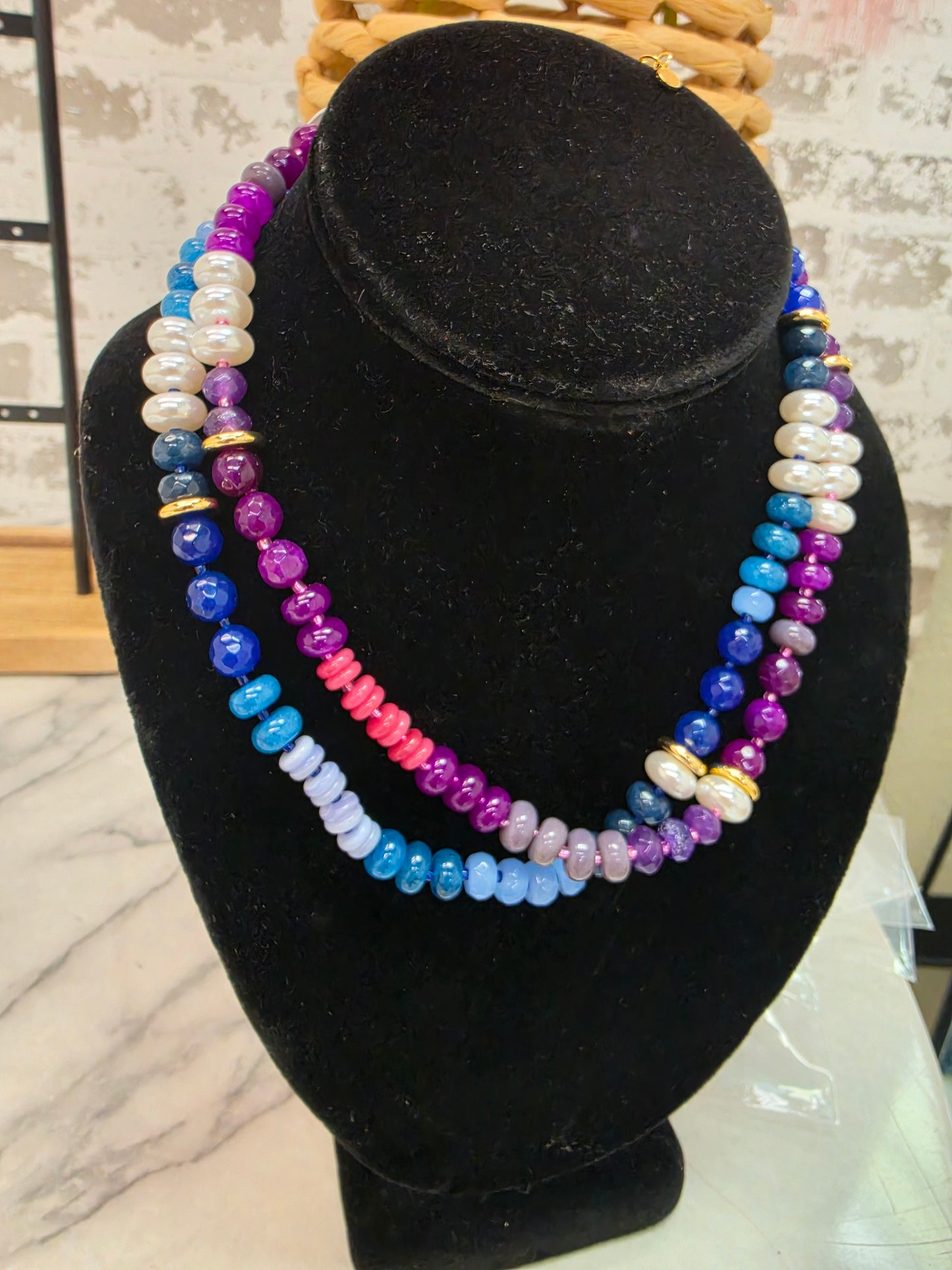 Plum Purple Necklace