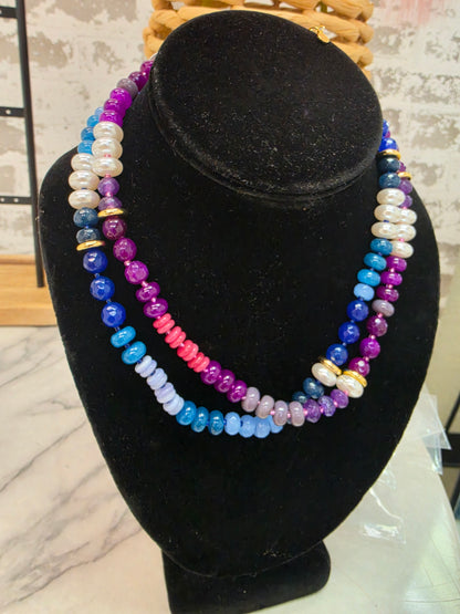 Plum Purple Necklace