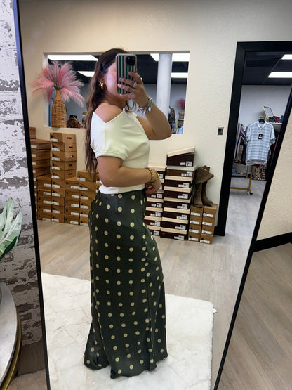 Olivia Polka Dot Skirt