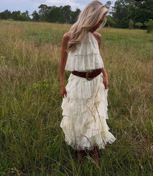 The Ever After Lace Max Dress