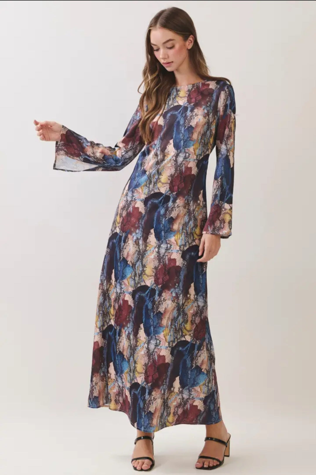 Sienna Snake Dress