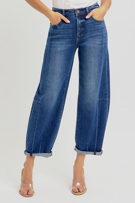 Barrel jeans