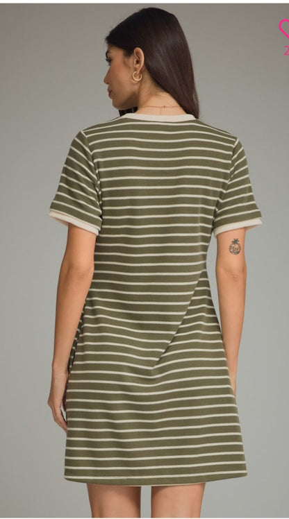 Sidekick Striped Dress