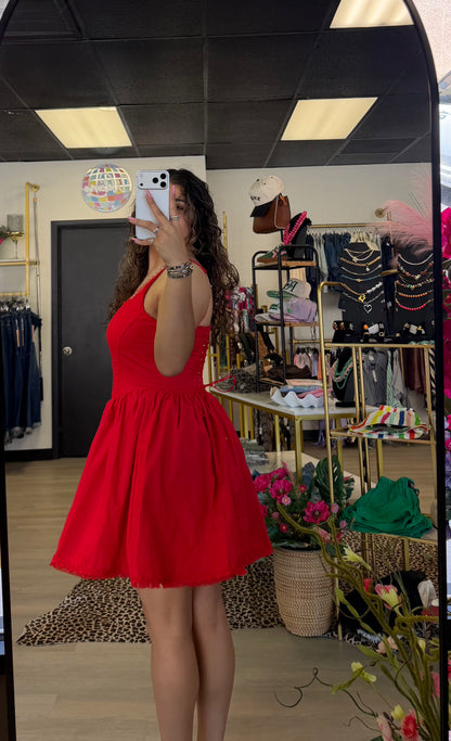 La Cherry mini dress